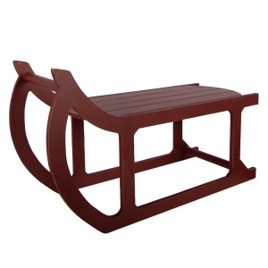 Dřevěné dekorační sáňky Clayre & Eef – 60*25*35 cm