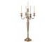 Růžově zlatý 5-ti ramenný kovový svícen Goldmy Rosegold – 47*47*98 cm / 2cm J-Line by Jolipa