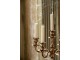 Růžově zlatý 5-ti ramenný kovový svícen Goldmy Rosegold – 47*47*98 cm / 2cm J-Line by Jolipa