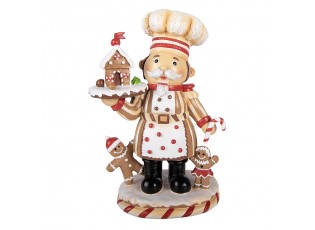 Dekorativní figurína kuchaře s perníčky – 18*13*27 cm