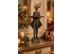 Dekorativní figurka jelen v obleku s podnosem Deer Vintage – 19*17*60 cm Clayre & Eef