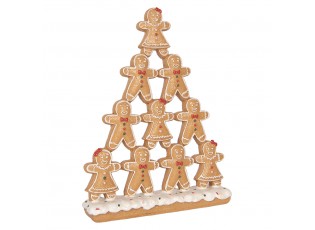 Dekorační vánoční figurka věž z perníčků – 17*4*23 cm