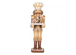 Vánoční dekorativní figurka Louskáček Clayre & Eef – 14*15*44 cm