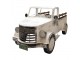Veliký dekorativní model béžové kovové retro auto Pick-up truck – 246*104*112 cm Clayre & Eef