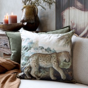 Povlak na polštář Aix s barevným zvířecím motivem – 50*50 cm