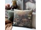 Povlak na polštář Aix se zvířecím vzorem v zemitých tónech – 50*50 cm Chic Antique