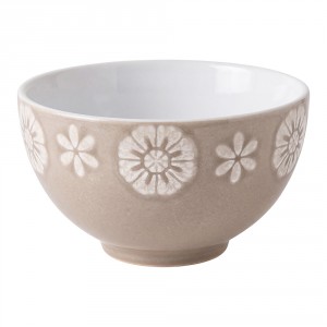 Keramická bílá miska Clayre & Eef Ø 11 cm, 300 ml – Ø 11*7 cm / 300 ml cm