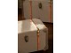 Sada 3 kufrů z MDF olivově zelená/hnědá – 54*35*35 cm J-Line by Jolipa