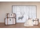 sada 3 kufrů MDF ecru/ hnědá – 54*35*35 cm J-Line by Jolipa