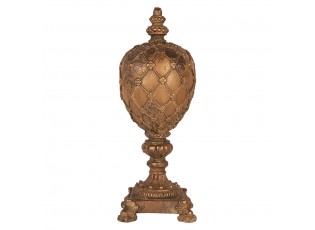 Bronzová antik dekorativní keramická figurka Clayre & Eef – Ø 17*45 cm