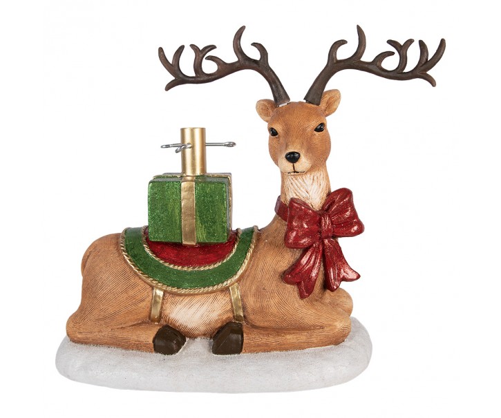 Stojan na vánoční stromek jelen Deer Clayre & Eef – 48*26*52 cm Clayre & Eef