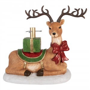 Stojan na vánoční stromek jelen Deer Clayre & Eef – 48*26*52 cm