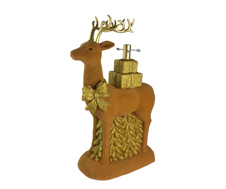 Stojan na vánoční stromek jelen Deer Clayre & Eef – 49*25*74 cm Clayre & Eef