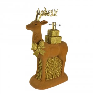 Stojan na vánoční stromek jelen Deer Clayre & Eef – 49*25*74 cm