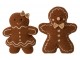 Sada 2 polštářů Gingerbread hnědobéžový polyester – 50*13*47 cm J-Line by Jolipa