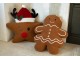 Sada 2 polštářů Gingerbread hnědobéžový polyester – 50*13*47 cm J-Line by Jolipa