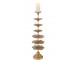 Zlatý kovový svícen ve tvaru stromku Tree Flower L – 22*22*79,5 cm J-Line by Jolipa