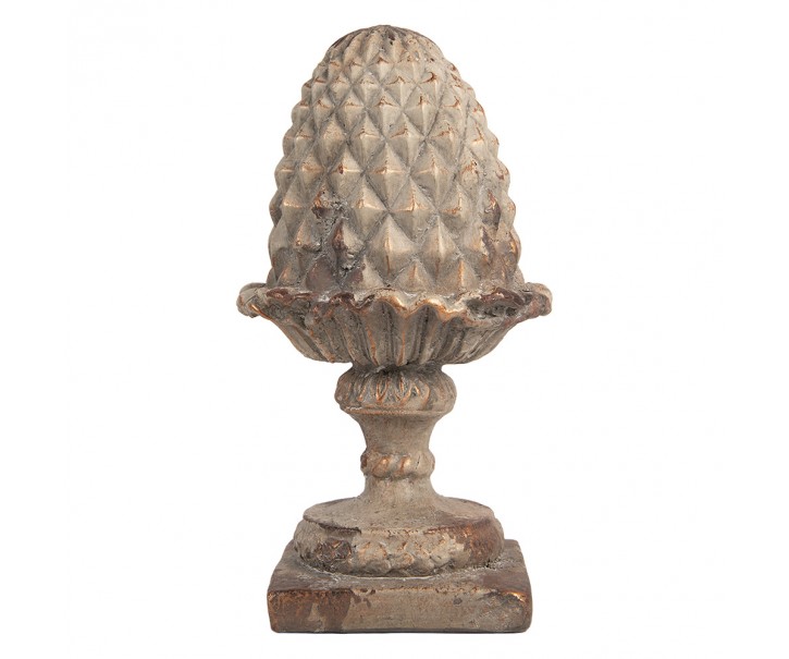 Keramická dekorativní figurka šedá Clayre & Eef 17*32 cm – Ø 17*32 cm Clayre & Eef
