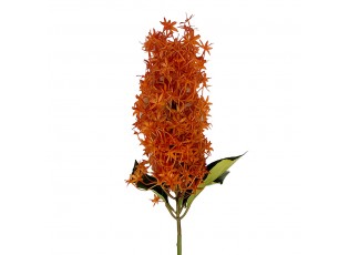 Dekorační větvička s oranžovým květem Clayre & Eef – 90 cm
