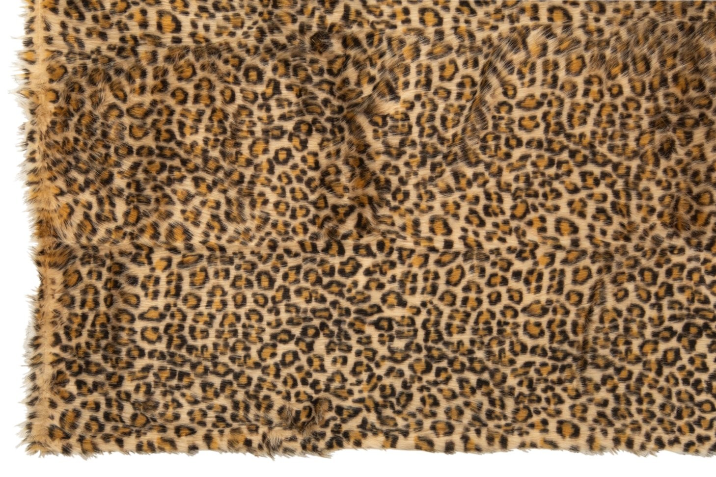 Plyšová deka s leopardím vzorem rezavě hnědá a béžová – 180*130*1 cm J-Line by Jolipa Plyšová deka s leopardím vzorem rezavě hnědá a béžová – 180*130*1 cm J-Line by Jolipa