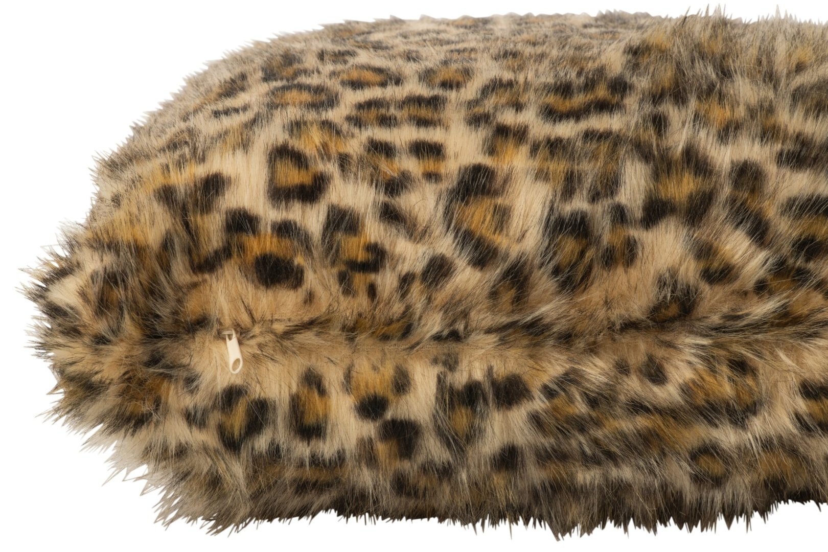 Polštář s leopardím vzorem rezavě hnědá a béžová – 45*45*14 cm J-Line by Jolipa Polštář s leopardím vzorem rezavě hnědá a béžová – 45*45*14 cm J-Line by Jolipa