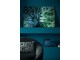 Nástěnná skleněná dekorace páv Peacock – 120*0,4*80 cm J-Line by Jolipa