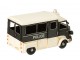 Černý kovový retro model policejní autobus Police – 28*14*16 cm J-Line by Jolipa