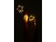 Sada 2 kusů Santa s vánoční LED hvězdou – 14*9*51/ 10*6*37 cm J-Line by Jolipa