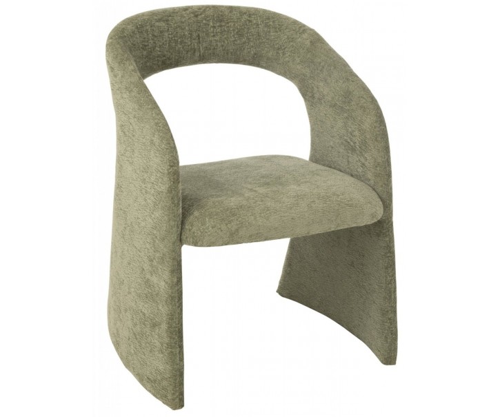 Mátově zelená polstrovaná židle Anise Mint – 64*66*80 cm J-Line by Jolipa