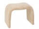Béžová polstrovaná stolička ve tvaru N Anise Beige – 61*37*47 cm J-Line by Jolipa