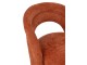 Rezavé čalouněné křesílko Anise Rust – 66*64*80 cm J-Line by Jolipa