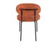 Rezavá jídelní čalouněná židle Charlet Rust - 51*55*82 cm J-Line by Jolipa