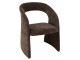 Hnědá čalouněná židle Anise Brown – 65*66*86 cm J-Line by Jolipa
