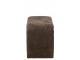 Hnědá čalouněná stolička ve tvaru N Anise Brown – 61*37*47 cm J-Line by Jolipa