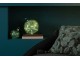 LED skleněná koule tyrkysová malá – 15*15*17,5 cm J-Line by Jolipa