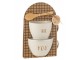 Sada 2 keramických bílých hrnků – 16,4*12,1*24 cm J-Line by Jolipa