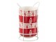 Dárková sada 4 misek s kovovým stojanem Nutcrackers – ∅ 11*6 cm / 300 ml J-Line by Jolipa