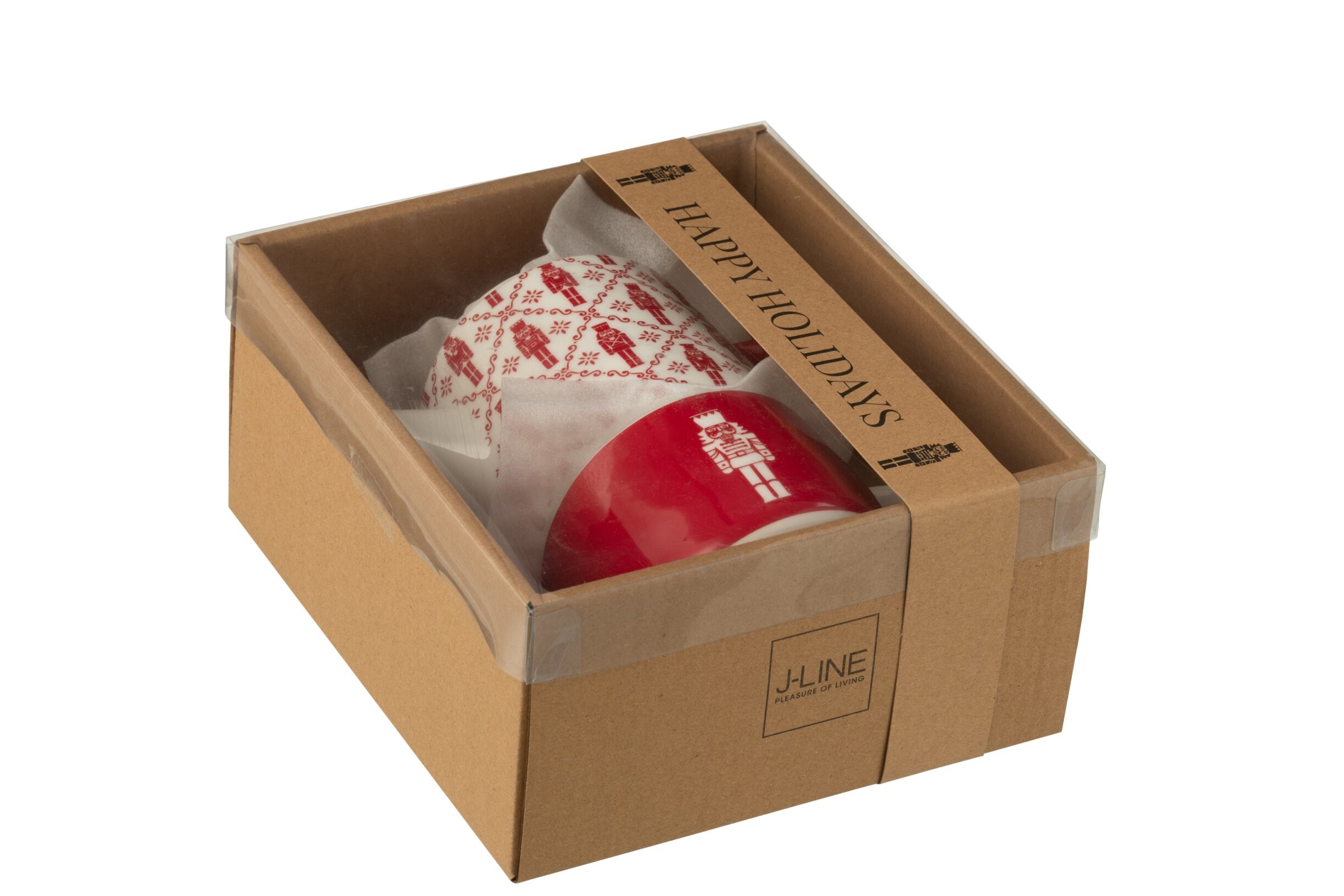 Dárková sada konvička Tea for One se šálkem Nutcrackers – 780ml J-Line by Jolipa Dárková sada konvička Tea for One se šálkem Nutcrackers – 780ml J-Line by Jolipa