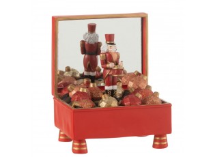 Kouzelná hudební skříňka Louskáček Nutcracker – 15,5*14*19,5 cm