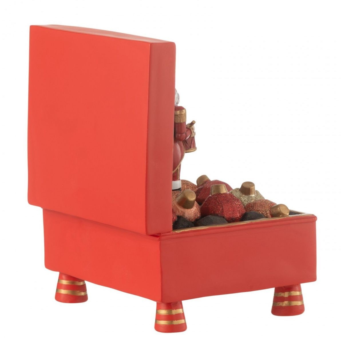 Kouzelná hudební skříňka Louskáček Nutcracker – 15,5*14*19,5 cm J-Line by Jolipa Kouzelná hudební skříňka Louskáček Nutcracker – 15,5*14*19,5 cm J-Line by Jolipa