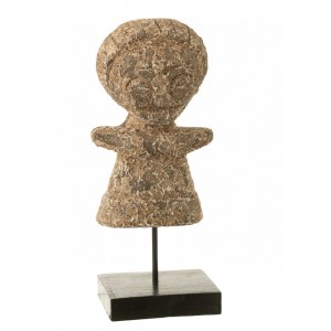 Soška Ying z přírodního dřeva Albazia – 11*7*26 cm