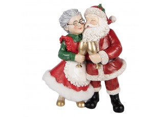 Vánoční dekorace figurka Santa Claus a paní Claus – 20*12*26 cm