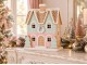 Vánoční dekorace perníkový dům s pastelovou polevou Gingerbread House - 38*20*48 cm Clayre & Eef