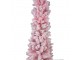 Růžový zasněžený umělý vánoční stromek Christmas Tree L – 50*50*180 cm Clayre & Eef