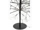 Velký strom s LED vícebarevnými světly černý železný – 65*65*240 cm J-Line by Jolipa