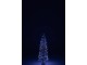 Strom s LED vícebarevnými světly černý železný – 40*40*120 cm J-Line by Jolipa