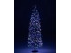 Strom s LED vícebarevnými světly černý železný – 40*40*120 cm J-Line by Jolipa