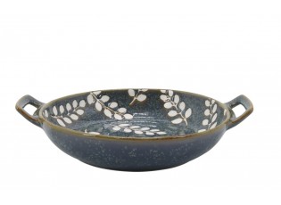 Porcelánová opálová zapékací miska Arés Ramekin s úchyty – 18*4,5 cm