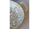 Porcelánová šedá zapékací miska Arés Ramekin s úchyty – Ø18*4,5 cm Chic Antique