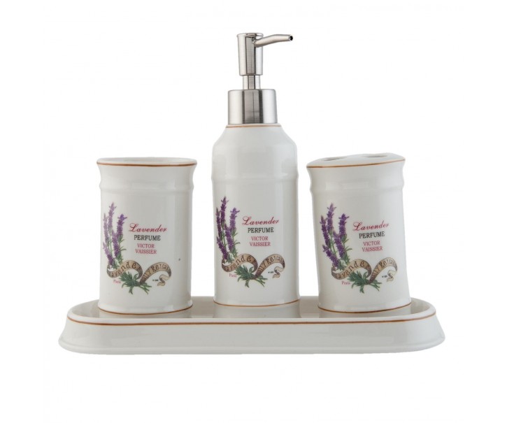 Koupelnový set Lavender Clayre & Eef